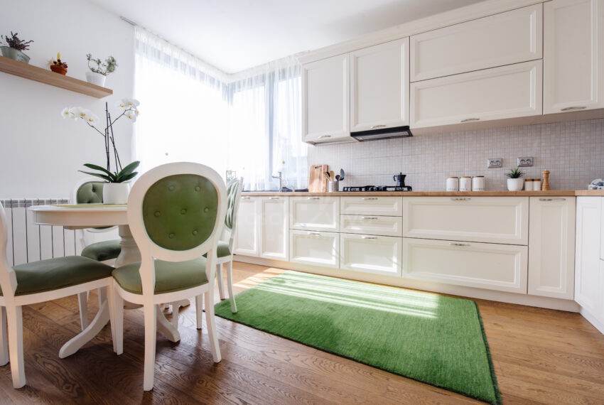 Kitchen interior in a new luxury home